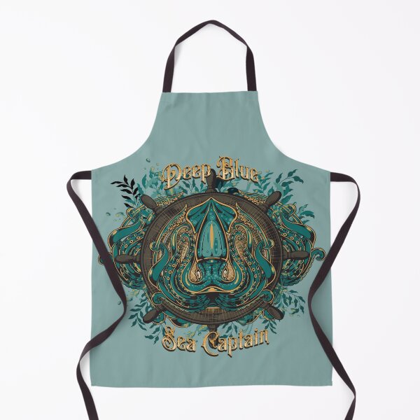 Item preview, Deep Blue Sea Captain designed and sold by bizbostudio.
