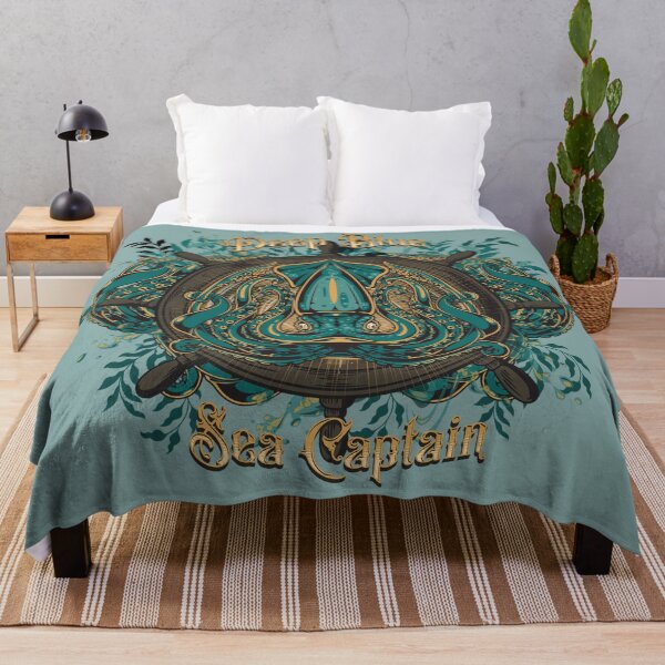 Item preview, Deep Blue Sea Captain designed and sold by bizbostudio.