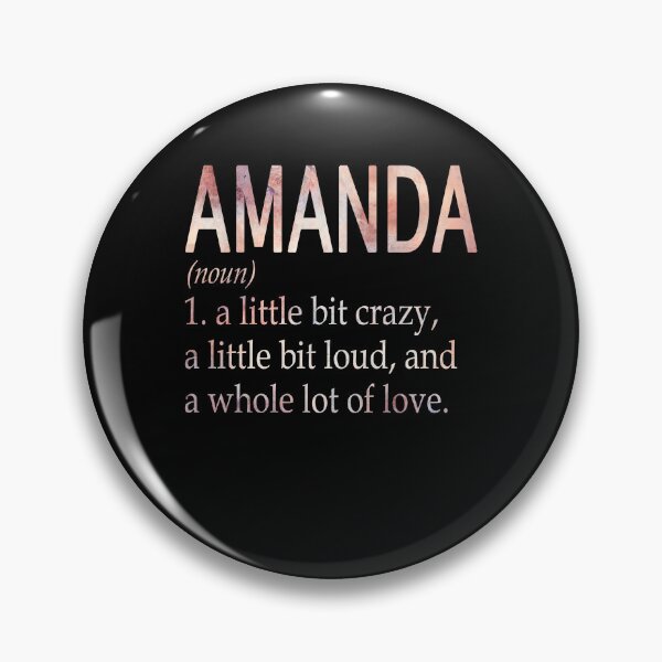 Item preview, Amanda Girl Name Definition designed and sold by Alexmdast.