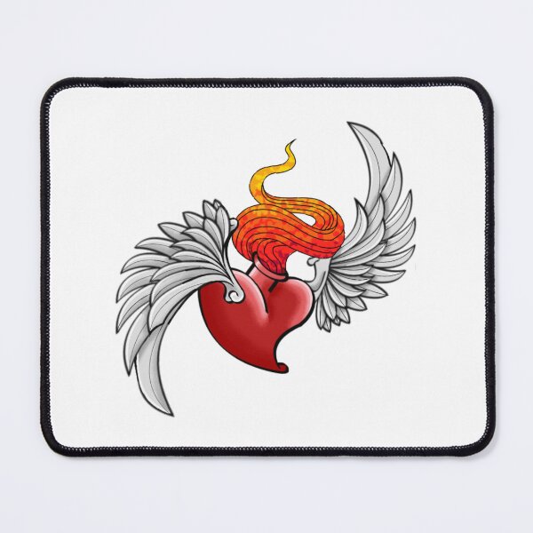 Item preview, Milagro heart with wings designed and sold by gavmanart.