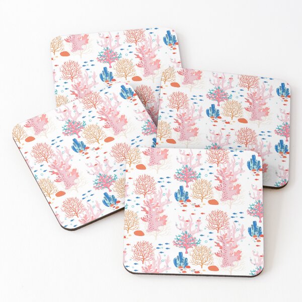 Item preview, Patterns of reef with corals, seaweed and fish designed and sold by Shirtey.