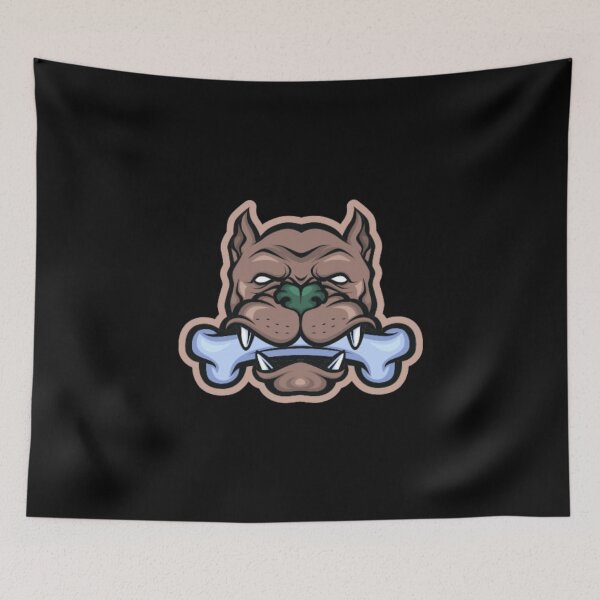 Item preview, Pitbull puppies designed and sold by The Love Quill.