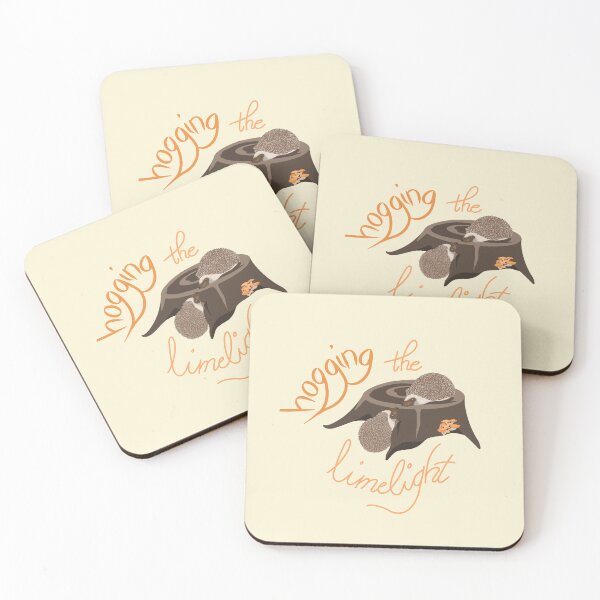 Item preview, Hogging the Limelight Hedgehogs designed and sold by Jo Brookes Illustration.