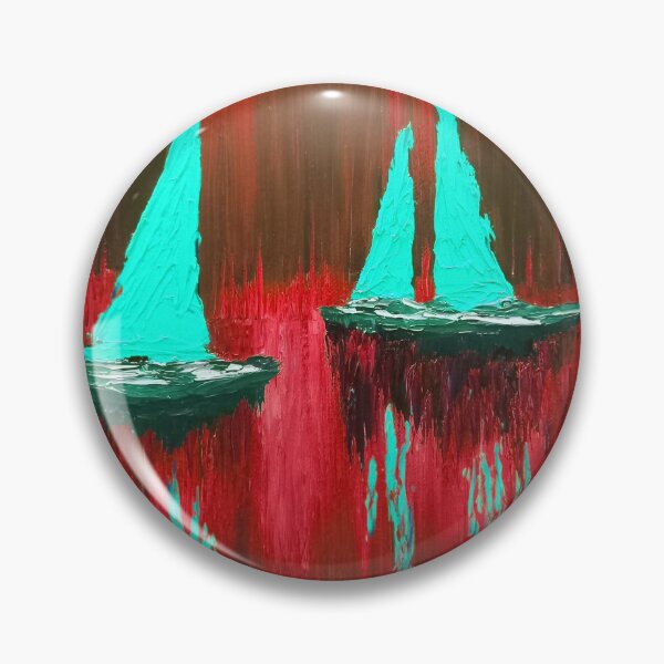 Item preview, Lovely Night Anchor Teal-Red designed and sold by kibazor.