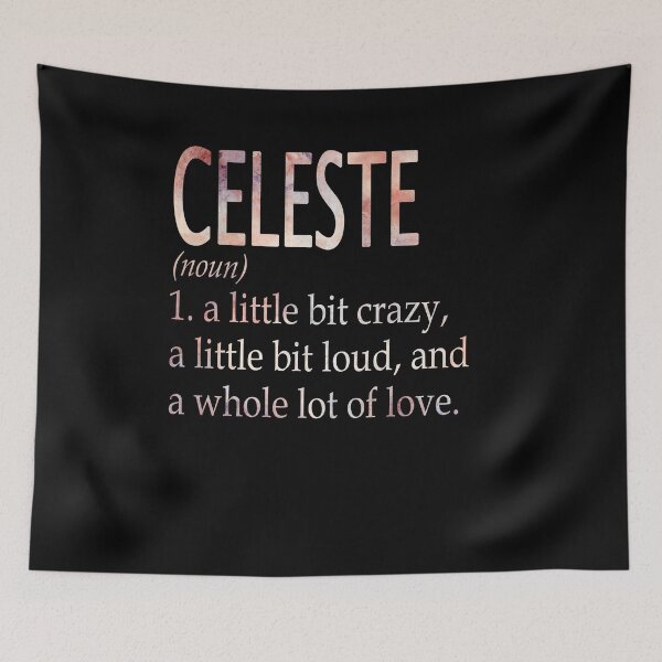 Item preview, Celeste Girl Name Definition designed and sold by Reggiewaz.
