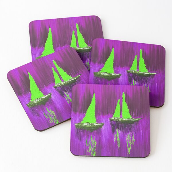Item preview, Lovely Night Anchor Green-Purple designed and sold by kibazor.