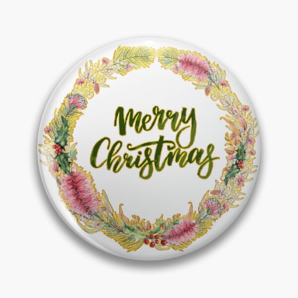 Item preview, Merry Christmas - An Australian Native Floral Wreath designed and sold by Annalee Beer.