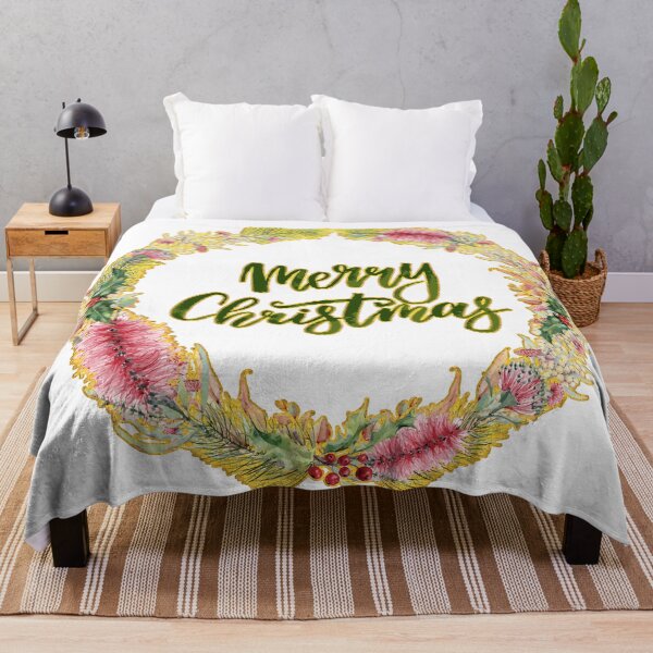 Item preview, Merry Christmas - An Australian Native Floral Wreath designed and sold by Annalee Beer.