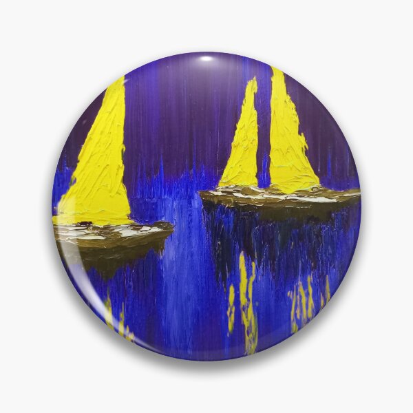 Item preview, Lovely Night Anchor Yellow-Blue designed and sold by kibazor.