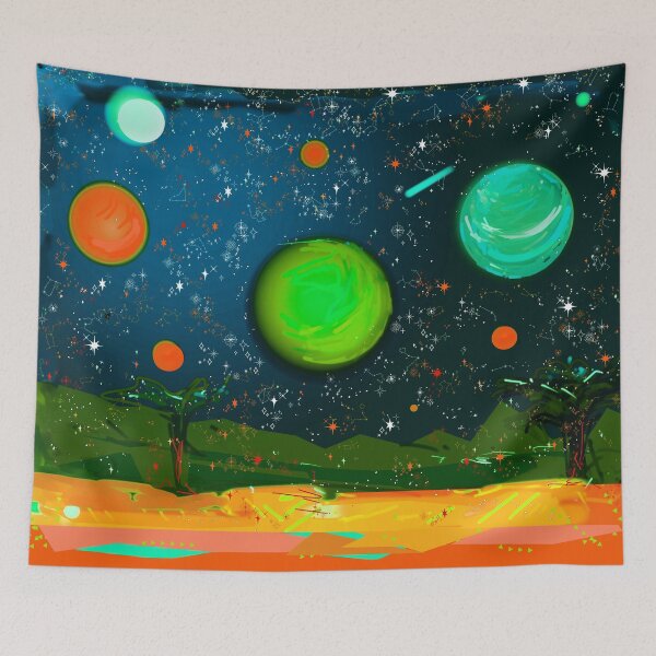 Item preview,  Planets Stars  designed and sold by Tanya Zevallos.