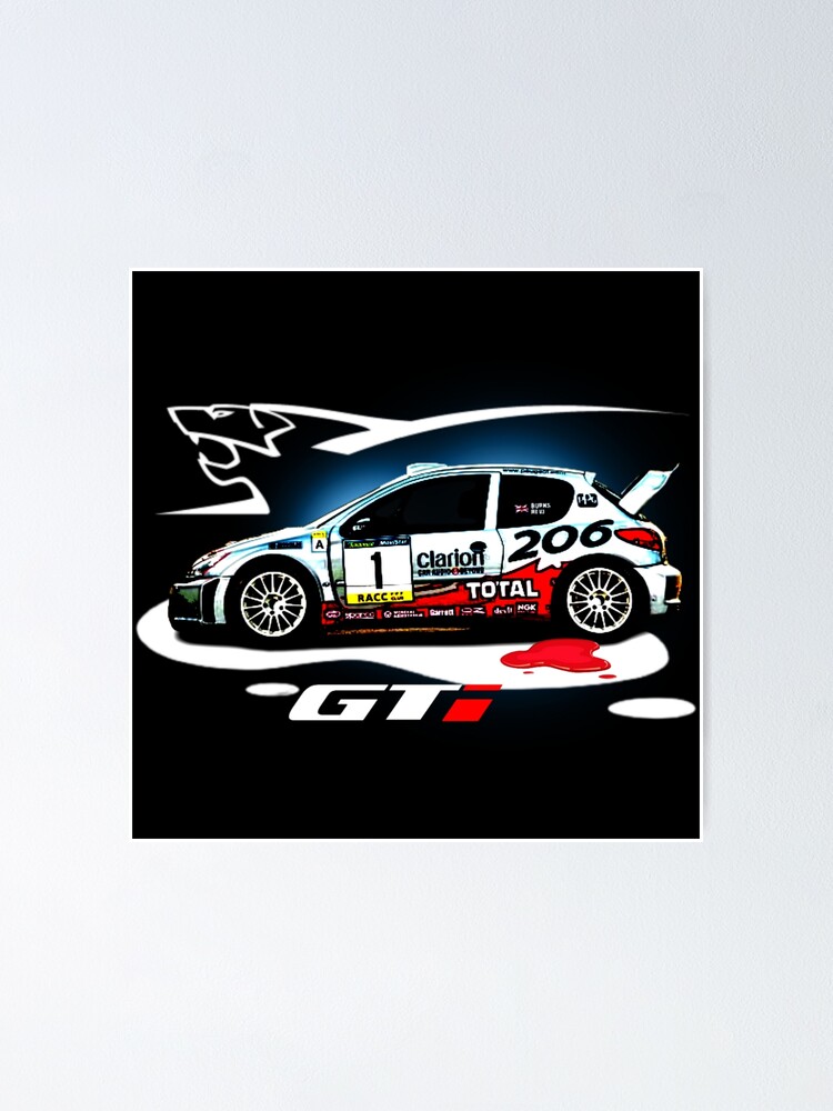 Kit déco Peugeot 206 WRC 2001