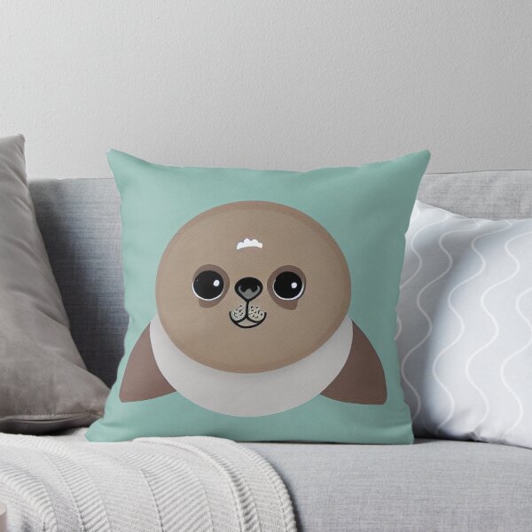 Item preview, Cute grey baby seal designed and sold by artsyworldart.