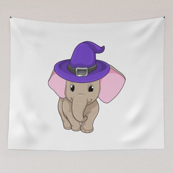 Item preview, Elephant as Wizard designed and sold by Snabdesign84.