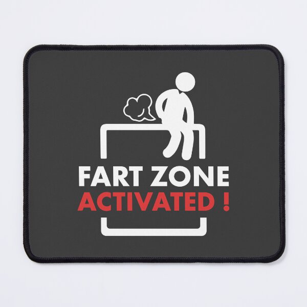 Item preview, Fart zone activated ! white designed and sold by MK3DESIGN.