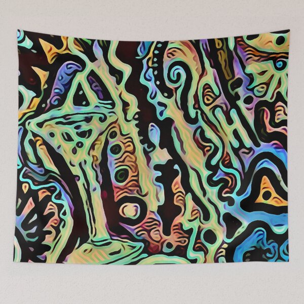 Item preview, Modern Abstract Paint Pen Art designed and sold by VincentRich.