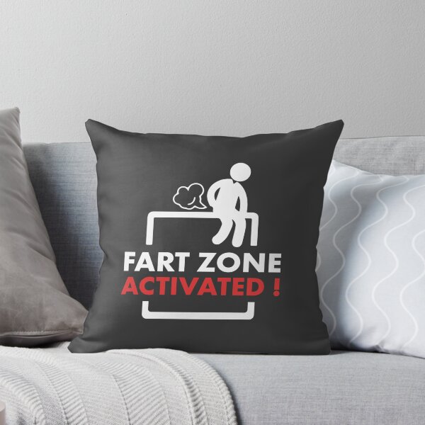 Item preview, Fart zone activated ! white designed and sold by MK3DESIGN.