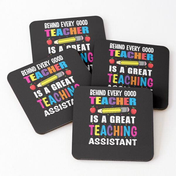 Item preview, Behind Every Good Teacher Is A Great Teaching Assistant designed and sold by Majesticoo.