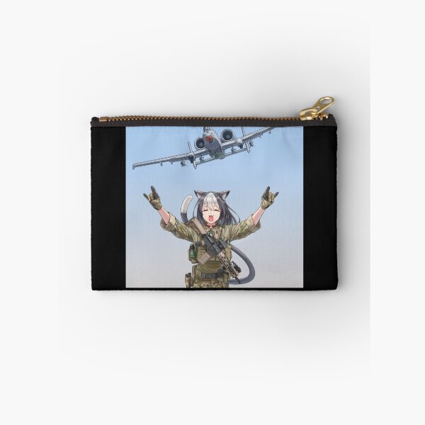 Item preview, CAT GIRL A-10 THUNDERBOLT "BRRRT" designed and sold by JeniBoyleg.