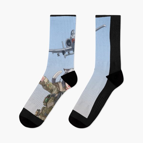 Item preview, CAT GIRL A-10 THUNDERBOLT "BRRRT" designed and sold by JeniBoyleg.
