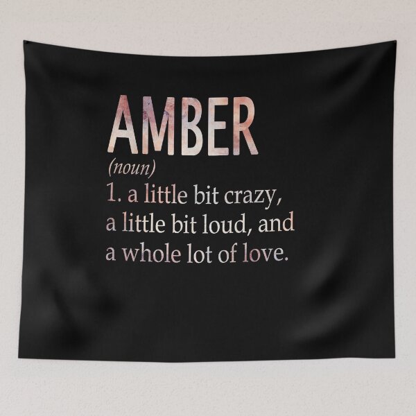 Item preview, Amber Girl Name Definition designed and sold by Alexmdast.