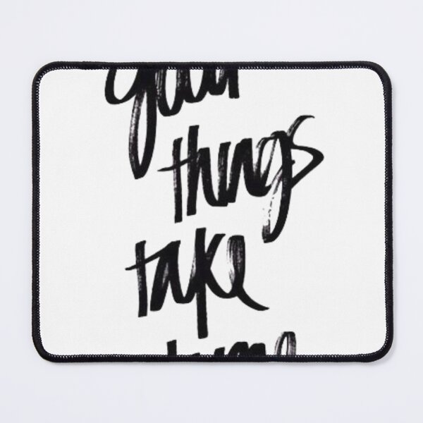 Item preview, good thing take time (T-shirt) designed and sold by YAZEEDBASH.