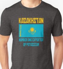 Kazakhstan - Number One Exporter Of Potassium - Borat Unisex T-Shirt
