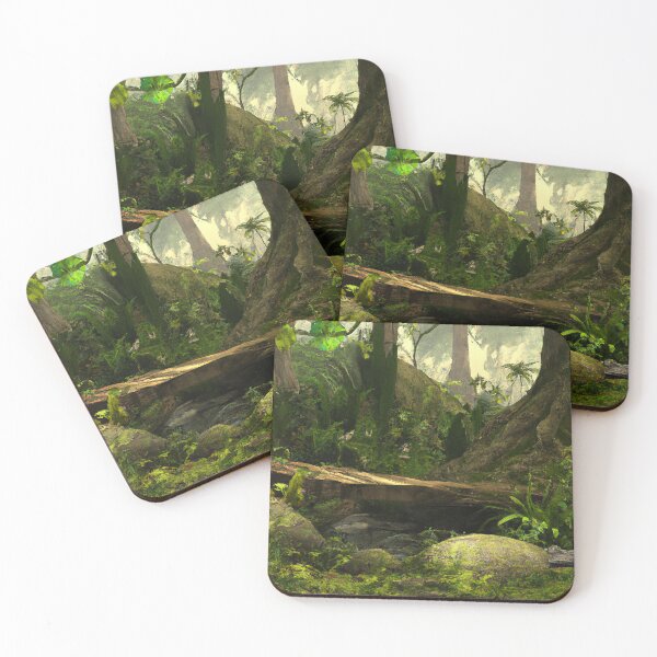 Item preview, Calm Verdant Jungle Painting designed and sold by magicalcool.