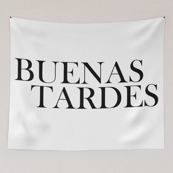 Item preview, Buenas Tardes - spanish greetings - Good afternoon Good evening designed and sold by ALLURE-minimal.