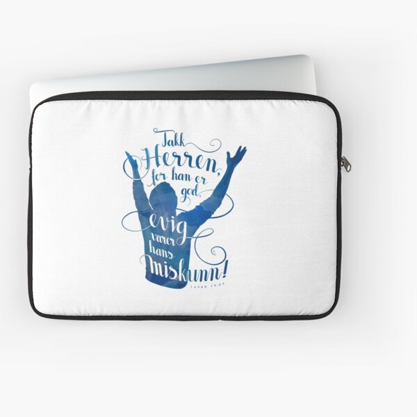 Takk Herren for han er god Laptop Sleeve