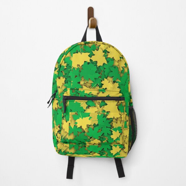 Item preview, Maple Leaf Collage Green Yellow designed and sold by hernandezmfotografia.