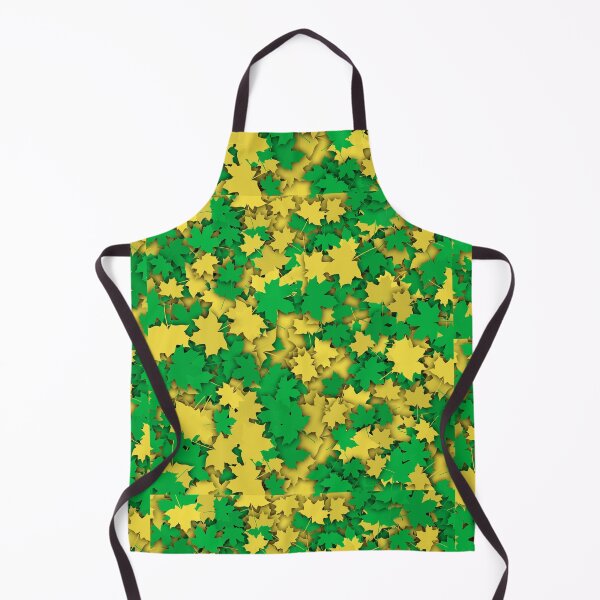 Item preview, Maple Leaf Collage Green Yellow designed and sold by hernandezmfotografia.
