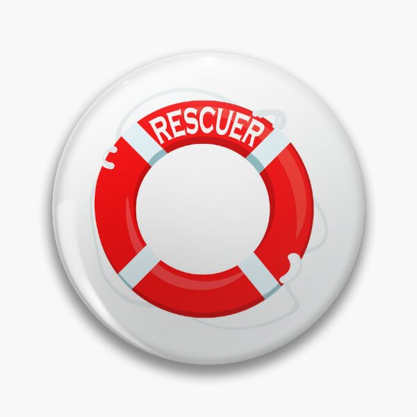 Item preview, red life buoy to save lives designed and sold by Zhanna Lenivaya.