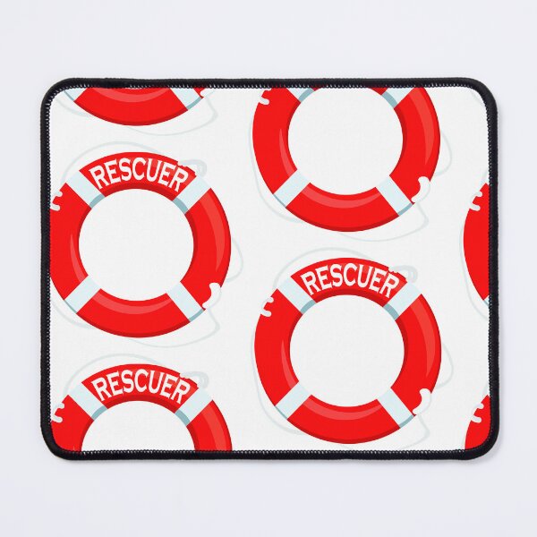 Item preview, red life buoy to save lives designed and sold by Zhanna Lenivaya.