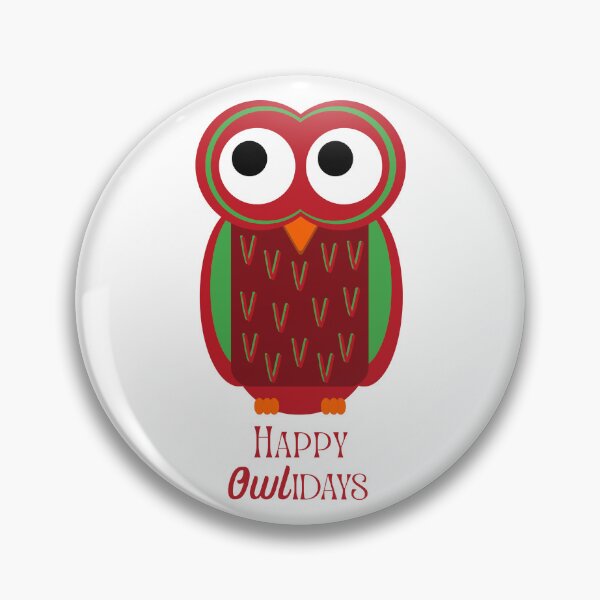 Item preview, Happy OWL-idays  designed and sold by Suzakara Designs.