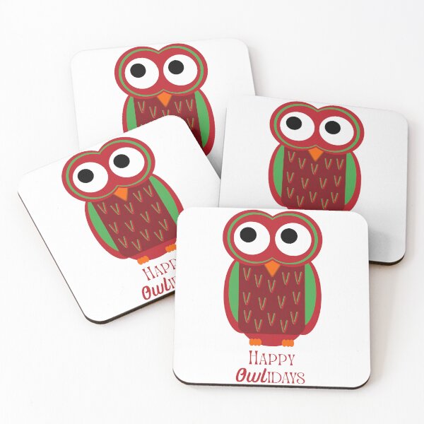 Item preview, Happy OWL-idays  designed and sold by Suzakara Designs.