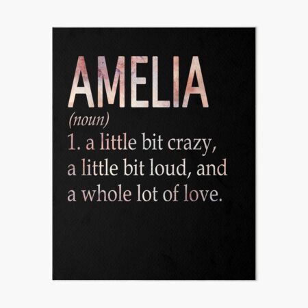 Meaning of Name Amelia  