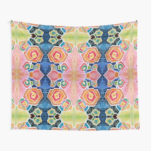 Discover Wreath of roses Tapestry