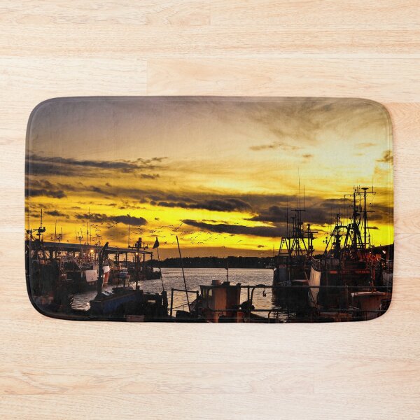 Item preview, North Shields Fish Quay at Dusk designed and sold by Violaman.