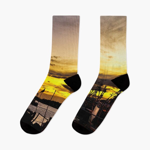Item preview, North Shields Fish Quay at Dusk designed and sold by Violaman.