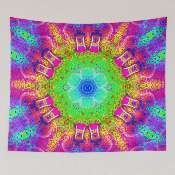 Item preview, ABSTRACT WATERDROP RAINBOW DREAMING PAINTING. designed and sold by Ralek.