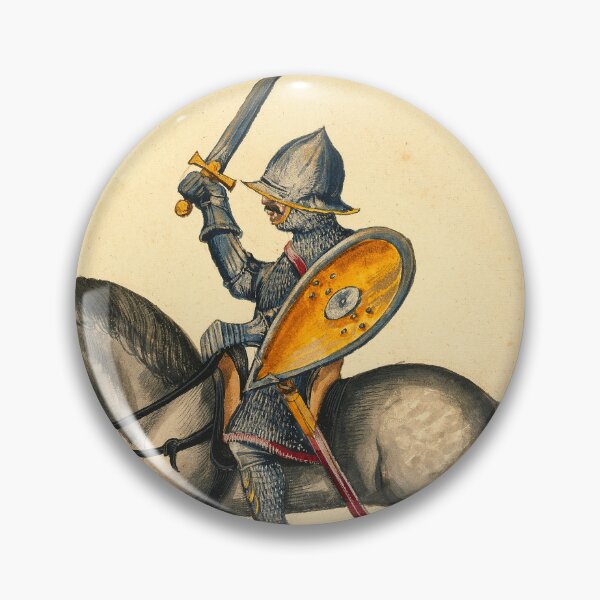 Item preview, Knight in Armor, from a Medieval Manuscript designed and sold by IlluminatedPage.