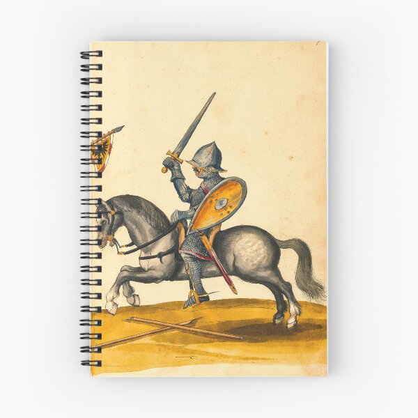 Item preview, Knight in Armor, from a Medieval Manuscript designed and sold by IlluminatedPage.