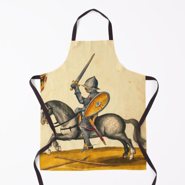 Item preview, Knight in Armor, from a Medieval Manuscript designed and sold by IlluminatedPage.