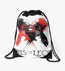 Somebody on fire Drawstring Bag