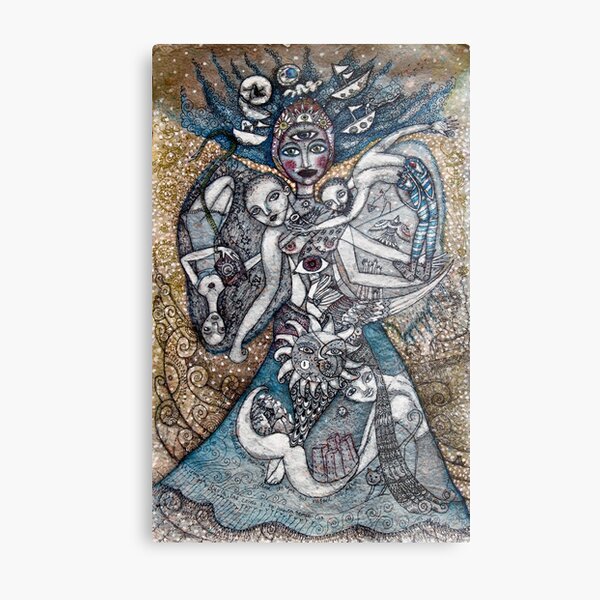 Ofrenda a los siete mares Metal Print