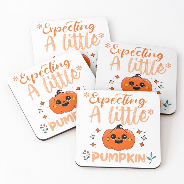 Item preview, Expecting Little Pumpkin Halloween Pregnancy Announcement designed and sold by uwart.