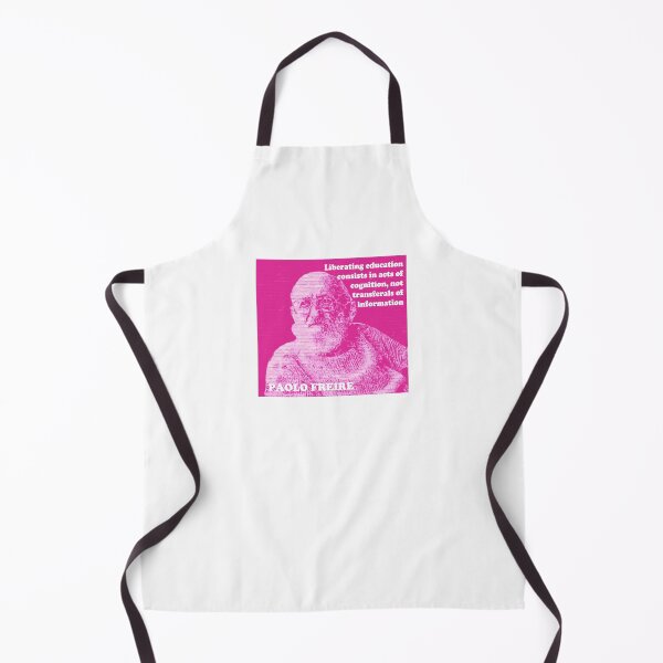 Item preview, Paolo Freire Pedagogy of the Oppressed Quote on Liberating Education Pink designed and sold by Tony Cisse.