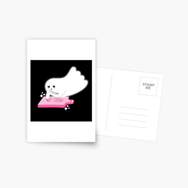 Chopping Ghost Postcard