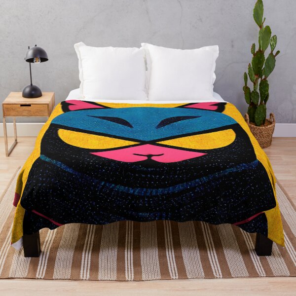 Item preview, Ninja Cat Pop Art 3 designed and sold by AiBroughtToLife.
