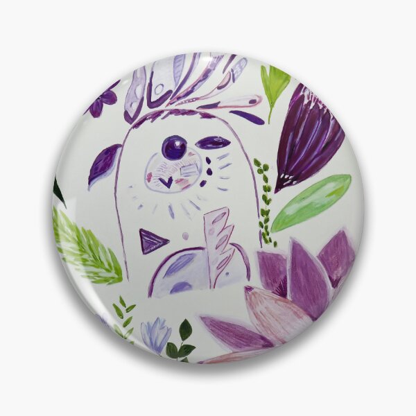 Item preview, Pink and Purple Cockatoo with Flowers designed and sold by Yvoreed.